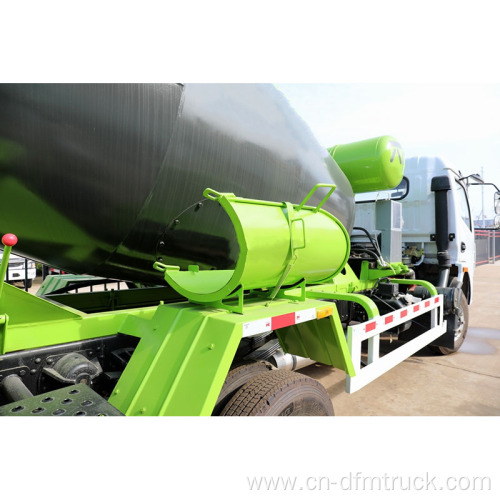 4*2 Small Mobile 290hp Cement Concrete Mixer Truck